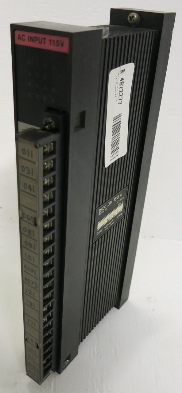 Cutler Hammer D500 DIM 1615 A 115V AC Input 650004 Eaton Series A1 (GA0173-1)