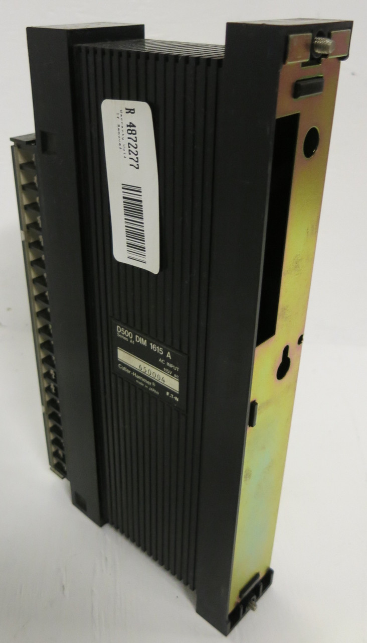 Cutler Hammer D500 DIM 1615 A 115V AC Input 650004 Eaton Series A1 (GA0173-1)