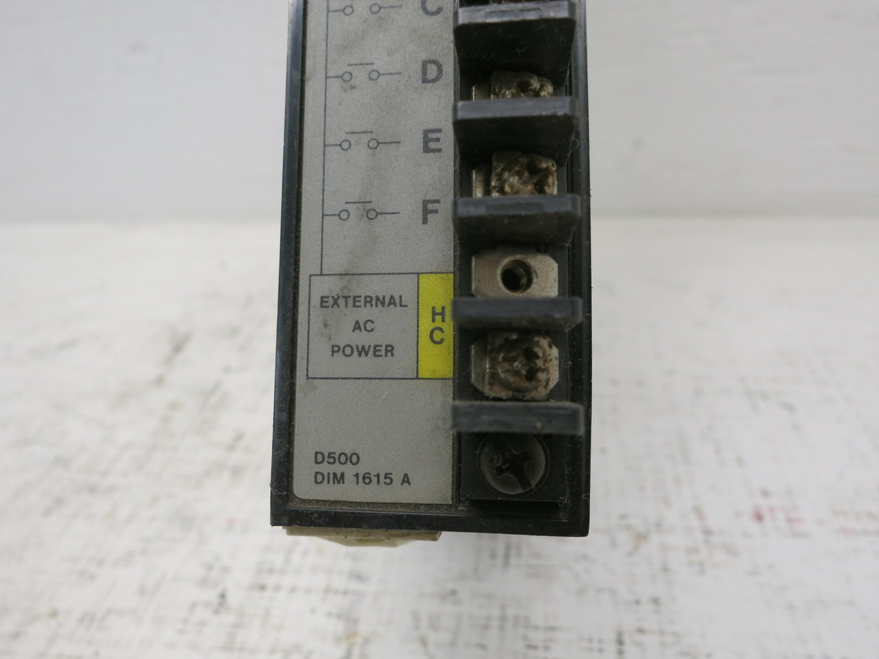 Eaton D500 DIM 1615 A AC Input PLC Module 115V I/O Ser A1 D500DIM1615A (GA0173-7)