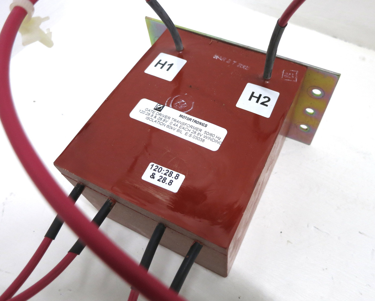 Motortronics MVC3 Gate Drive Transformer 120:28.8 + 28.8V Driver MVC-3 (DW2198-2)
