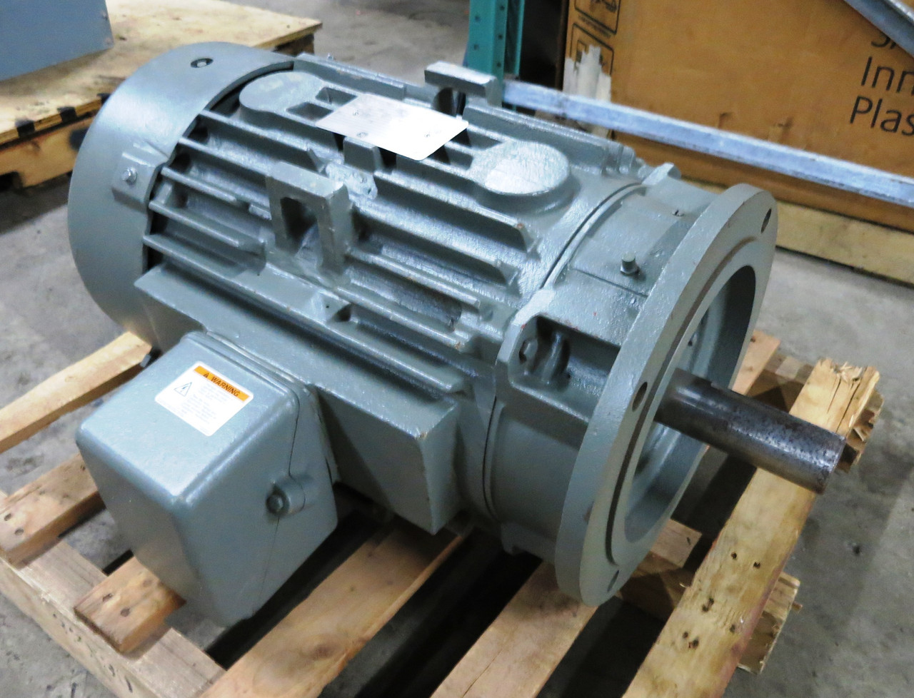 GE 5KE284SAB230 25 HP 1770 RPM AC Motor 575V 23.7A TEFC 284TD Type KE (DW2230-1)
