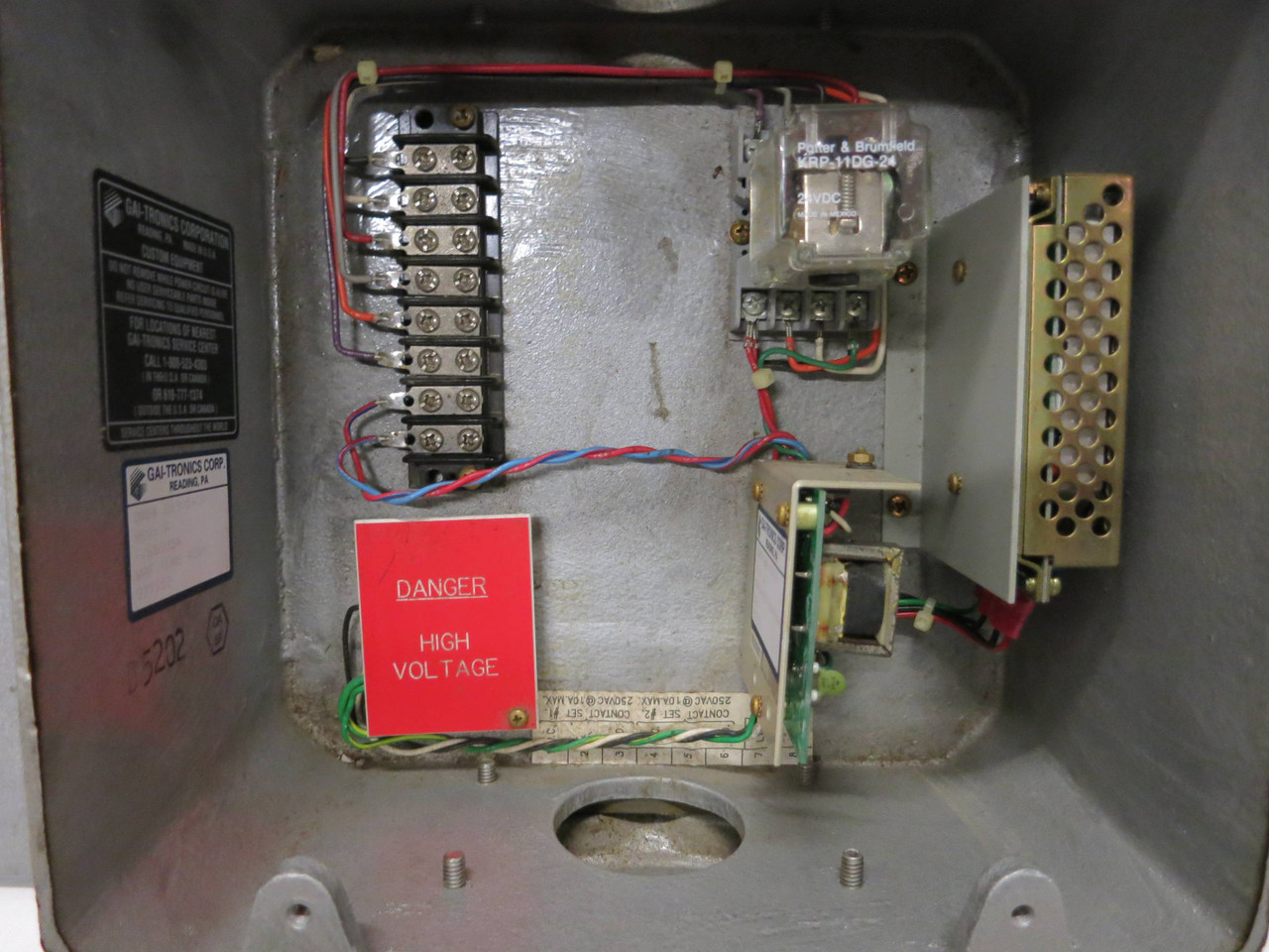 GAI-Tronics E89054C01 WPF Tone Receiver Rev A 977157 G84060A02 (GA0201-2)