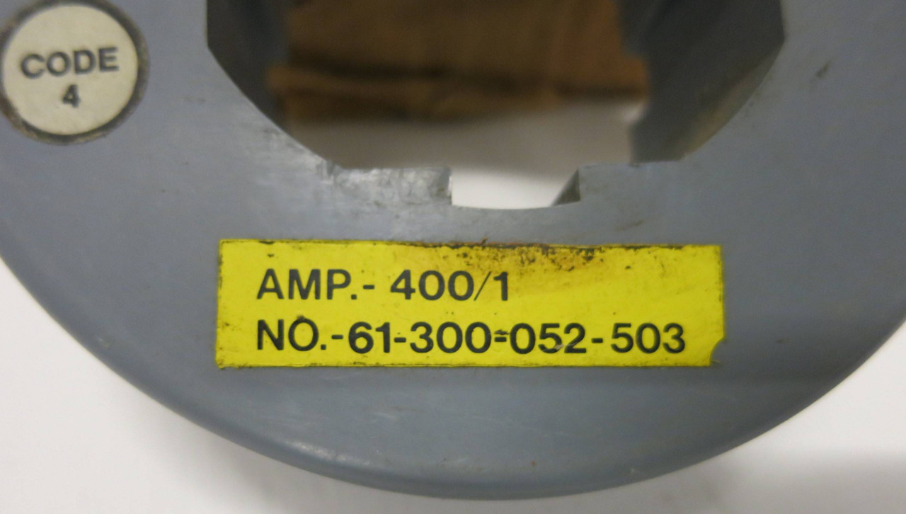 NEW Siemens 61-300-052-503 Current Transformer Ratio 400/1 CT NIB (GA0203-9)
