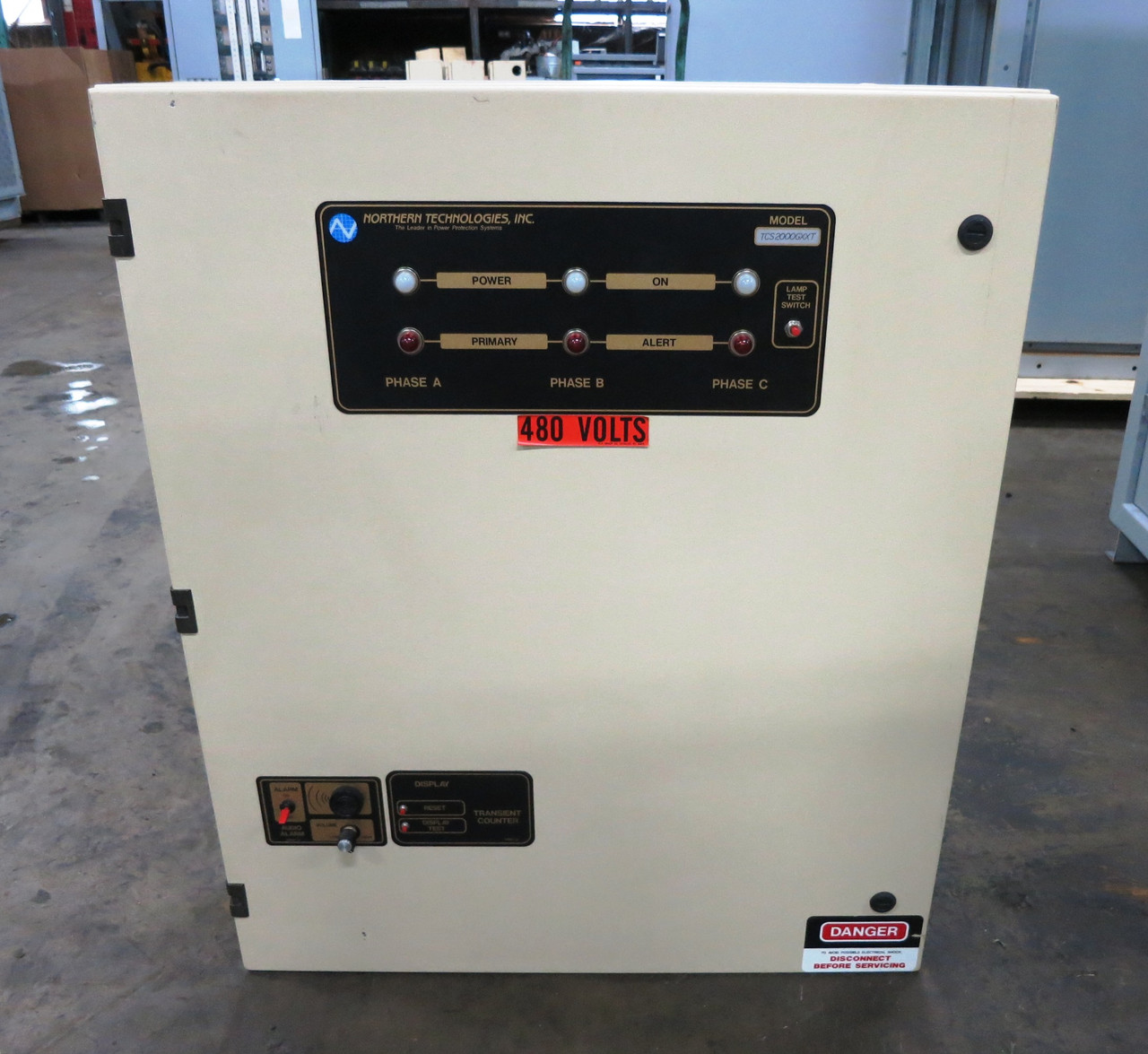 Northern Technologies TCS2000GXXT Transient Surge Suppressor 480/277V 3PH 4W Y (DW2233-1)