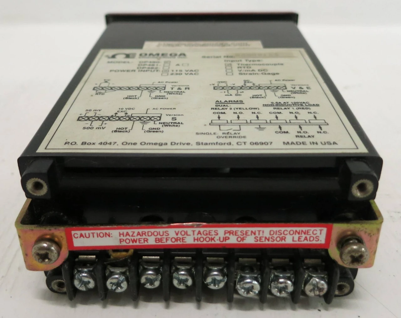 Omega Engineering Inc DP460 115VAC Input Type: Thermocouple (GA0223-1)
