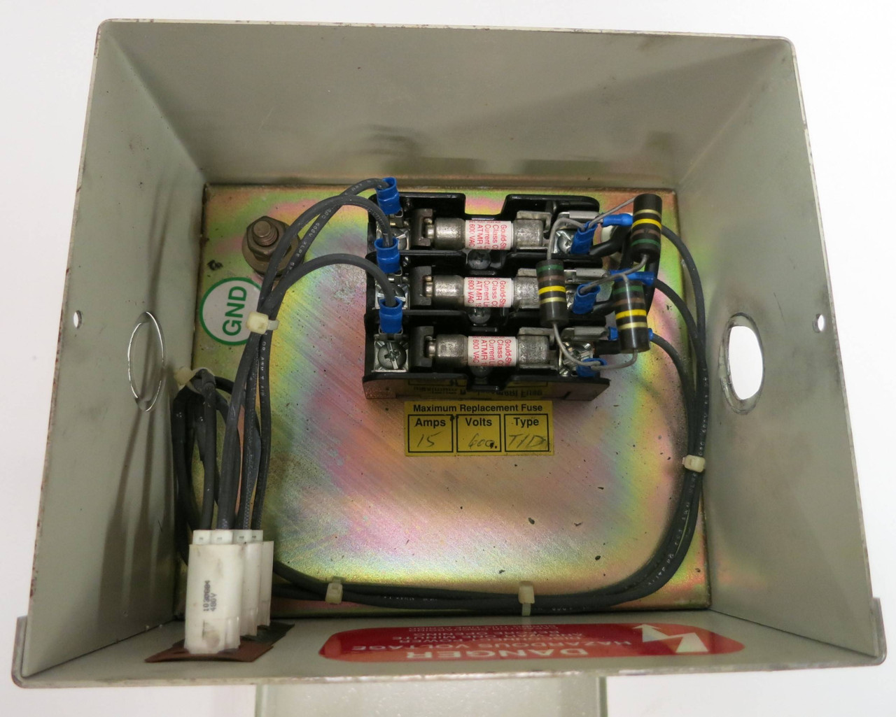ABB Control Inc. C484G5-3FI 5.0 kVAR 480V 60Hz 3PH CLMD-43 Capacitor 5.0kVAR (GA0228-1)