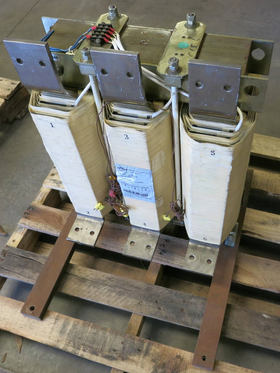 Image of Kewang LKSGLB-0.015/1500 15uH @ 1500 Amp RMS AC Reactor 1500A RA20544 Dongguan