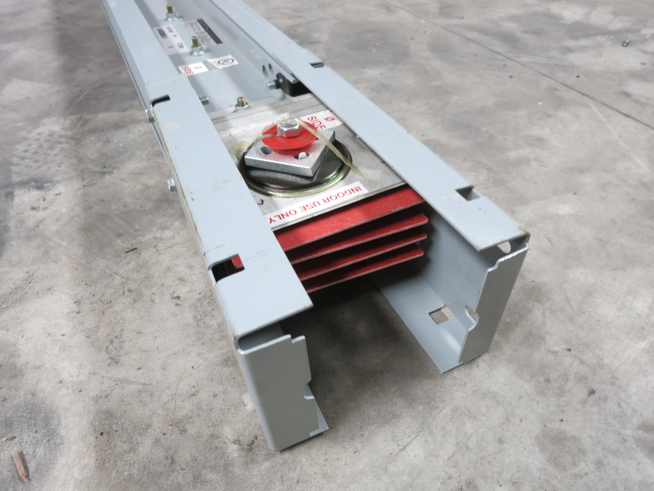 GE Spectra Busway 10' Feeder 1000A 600V 3PH 3W Bus Bar Duct 1000 Amp 10ft 120" (DW2333-2)