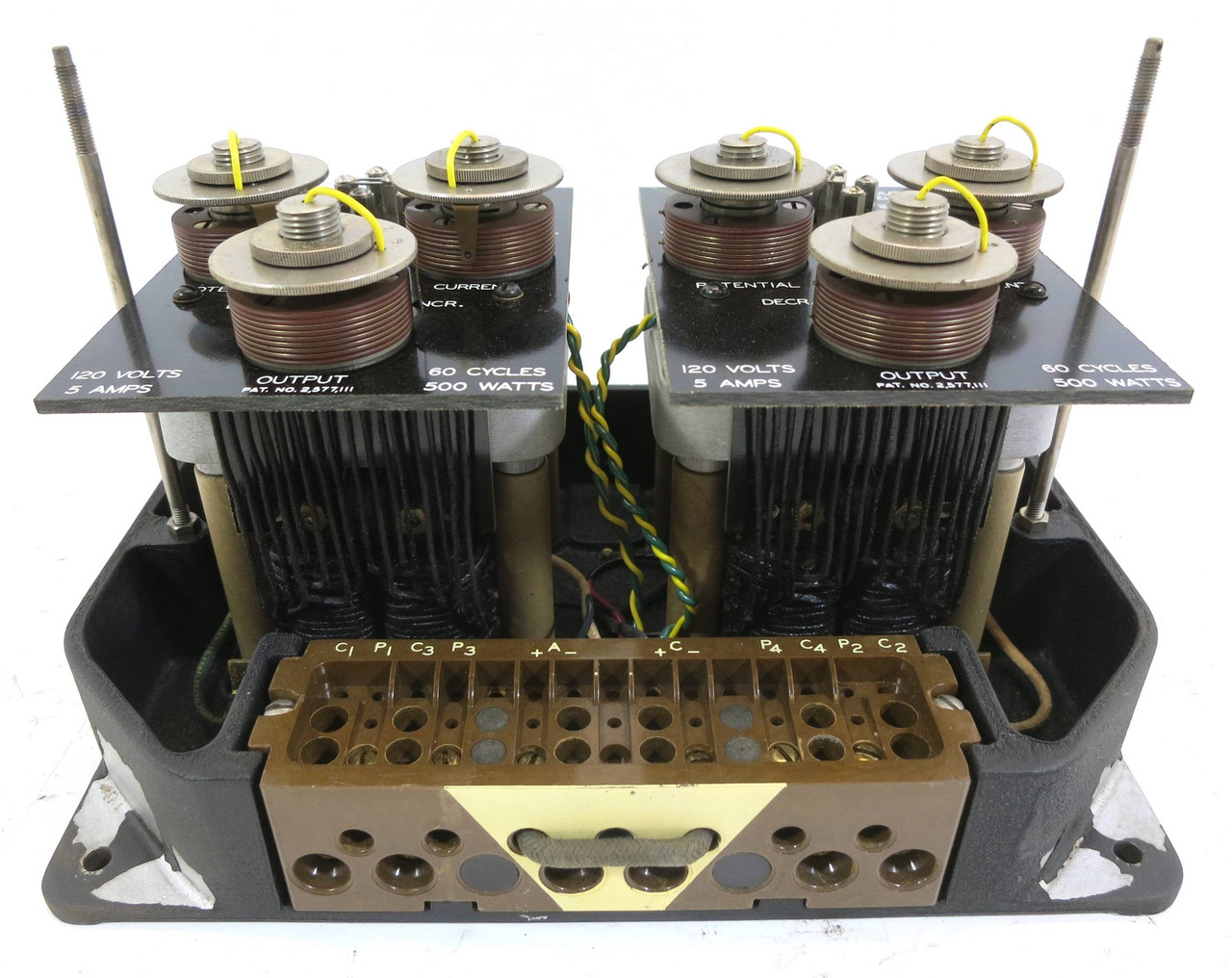 Leeds & Northrup Type CW-10 Spec 42294 Lincoln Thermal Converter 461772 120V 3PH (DW2367-2)