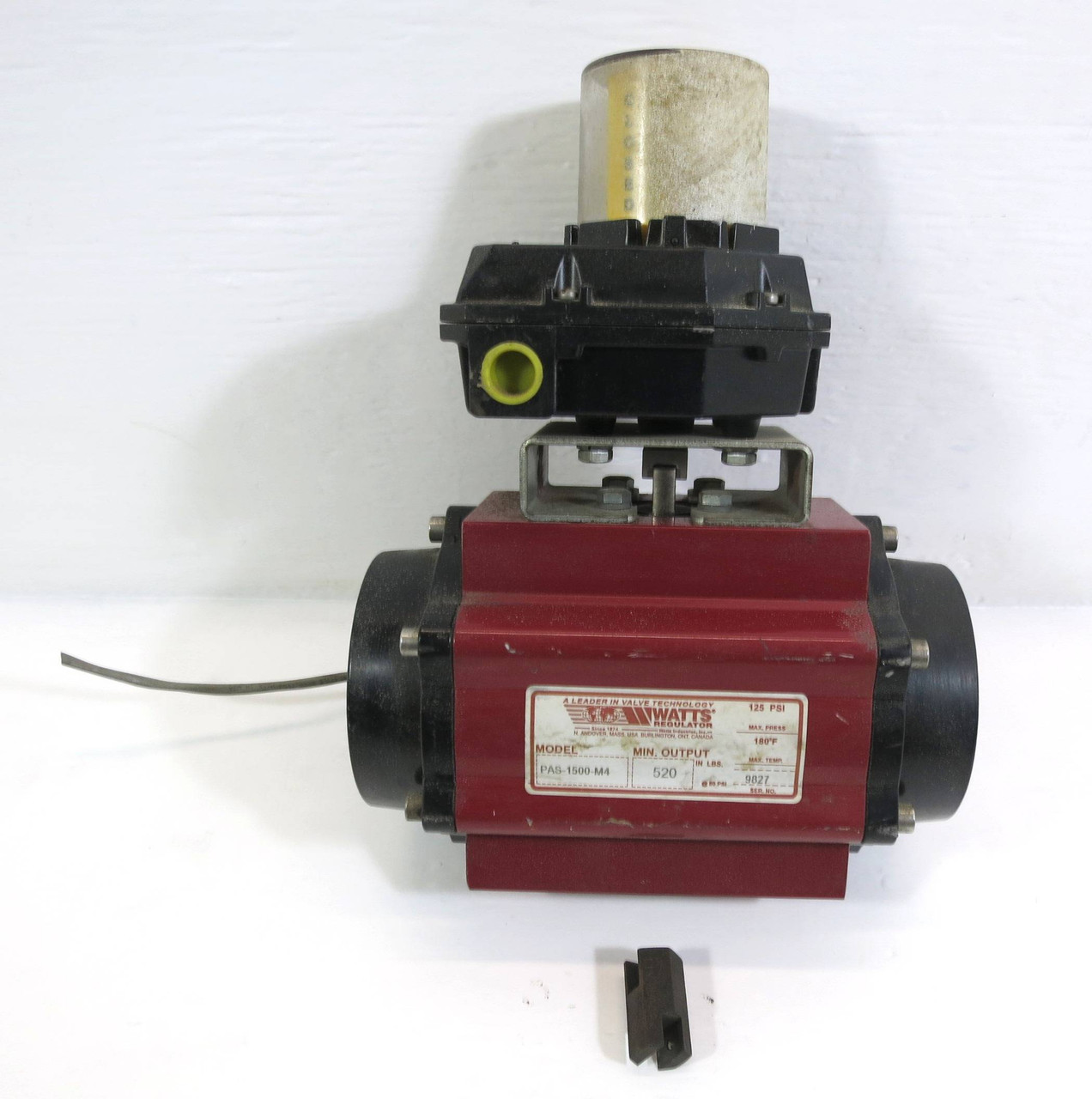 Watts Regulator PAS-1500-M4 Valve Actuator 125 PSI w/ FMYB-1120 PAS1500M4 (DW2381-1)