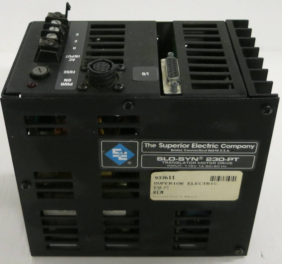 Superior Electric SLO-SYN 230-PT Translator Motor Drive 115 V 50/60 Hz SLOSYN (GA0272-1)