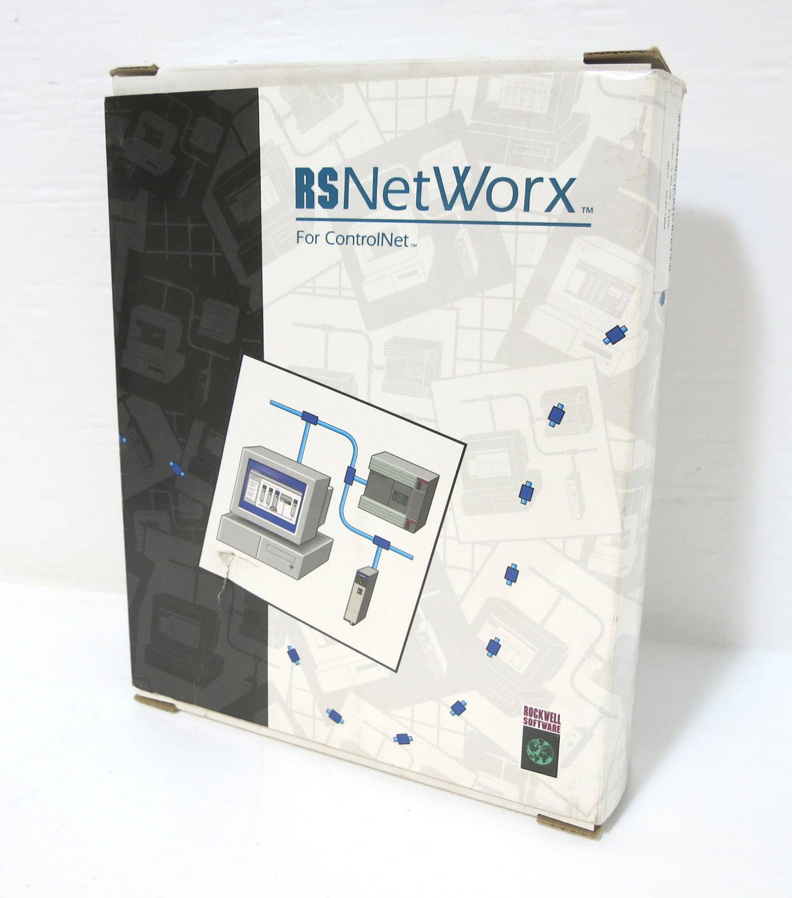 Allen Bradley 9357CNETL3 RSNetWorx ControlNet PLC Software Rev 1.80.38 9357 CNET (DW2392-1)