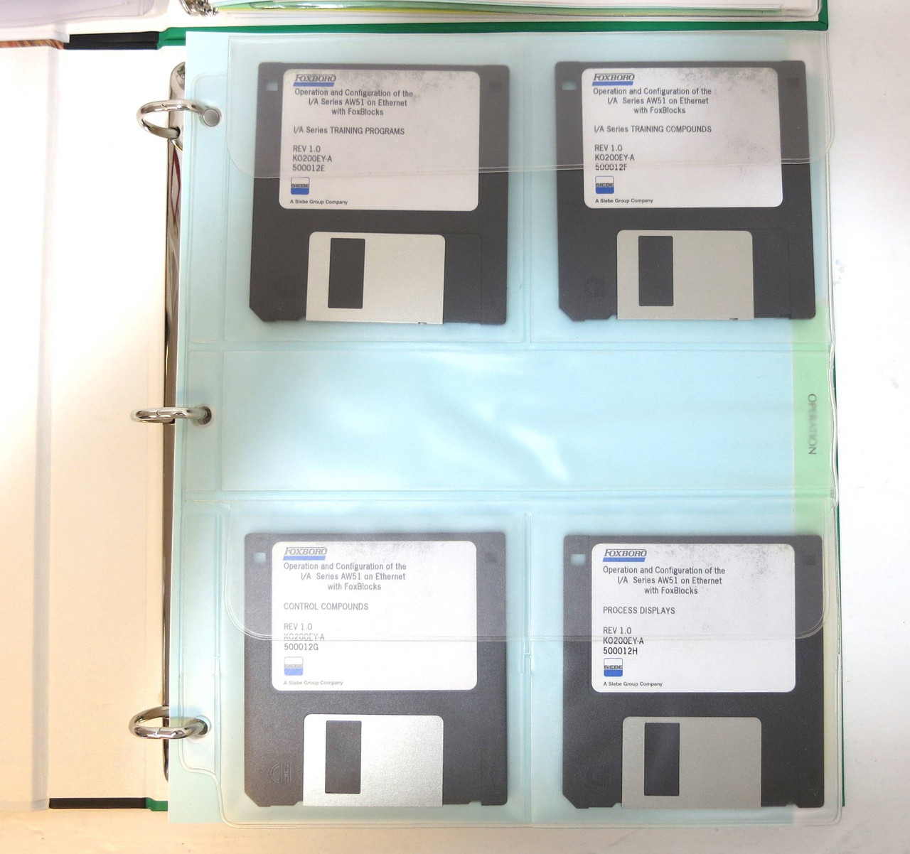 Foxboro B0193ZJ I/A Series FoxBlock Ethernet AW51 Software B0400XB-C K0200EY-A (DW2405-1)