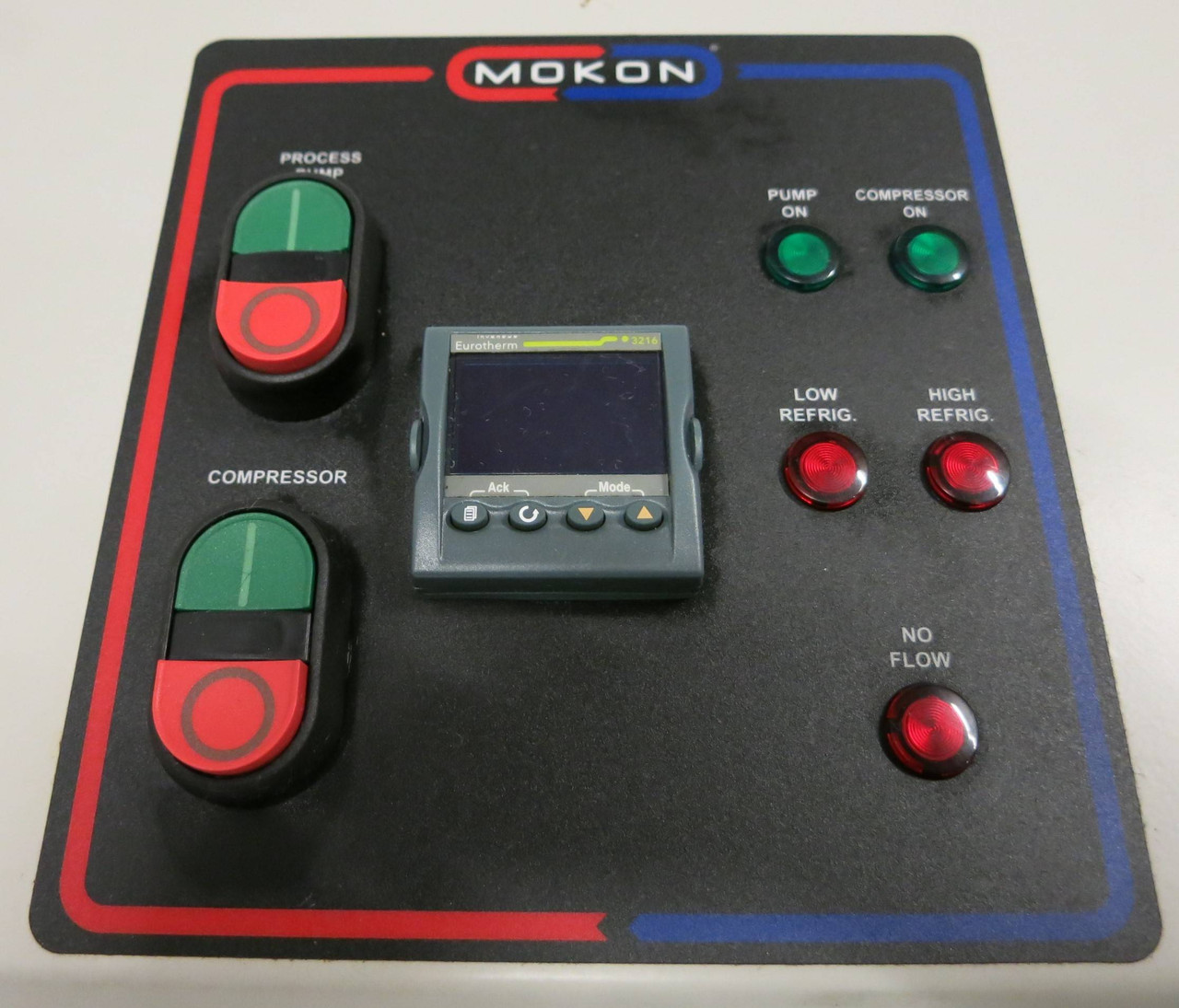 Mokon CP100062 Microprocessor Pump Compressor Controller Eurotherm 3216 (GA0284-1)