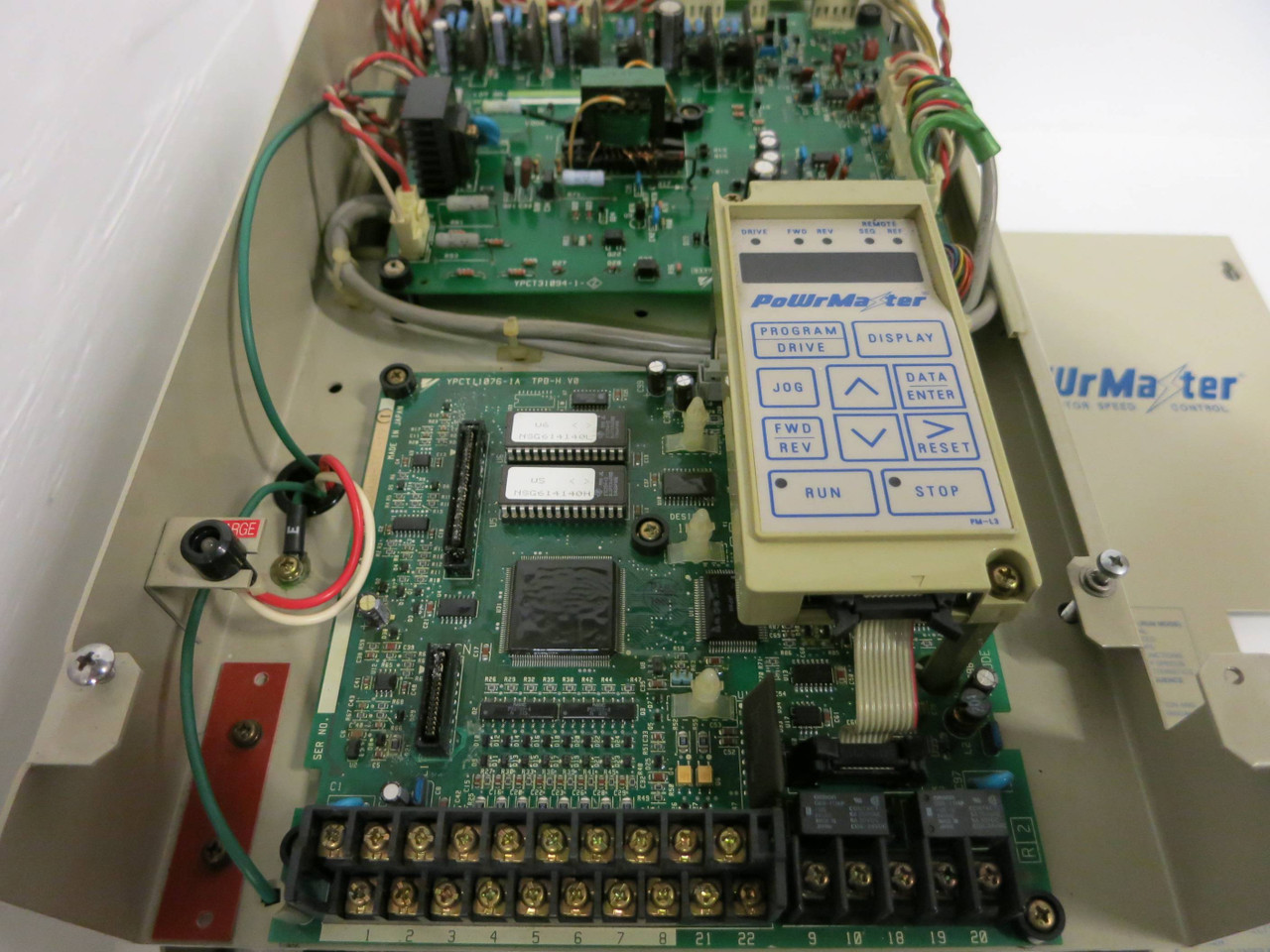 IDM Controls  PowrMaster AC Motor Speed Control Drive 71616-G3U40111E  ATM1 (GA0290-1)