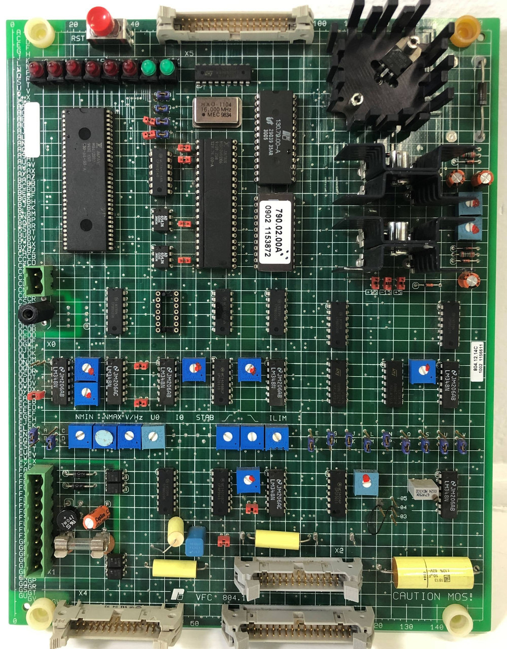 Reliance Electric 804.12.14C Drive Control Board PLC 1002 1156611 CA1-94V-0 (EM4021-2)