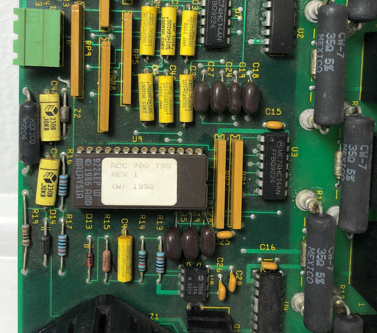 Westinghouse 3D17289G01 Control Board PLC Revision 3 ETDSC88123M3 Trigger Card (EM4023-2)