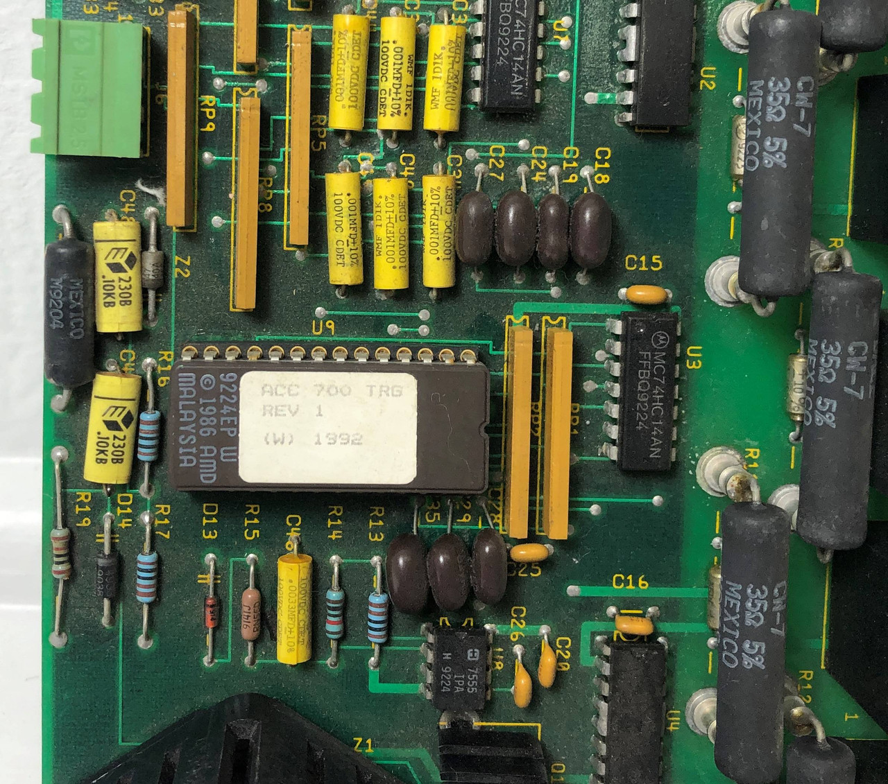 Westinghouse 3D17289G01 Control Board PLC Revision 3 ETDSC88123M3 Trigger Card (EM4023-2)