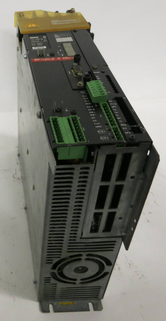 Bosch ASM 50-TD 068440-201 DC 520V Spindle 2 Drive 50 Amp Rexroth (GA0298-1)