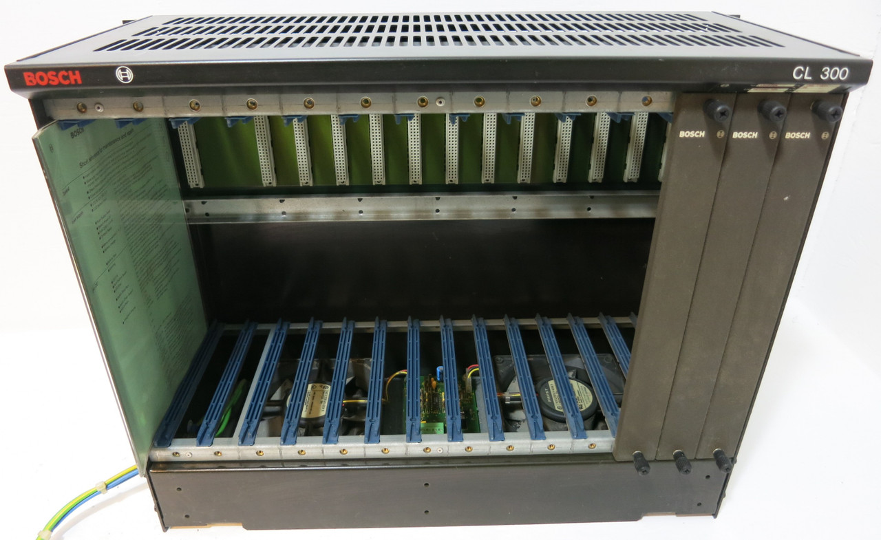 Bosch CL 300 PLC CardRack Chassis with Fan Rack 2A 052000-104 230/115 V 1V-Nr (GA0305-1)