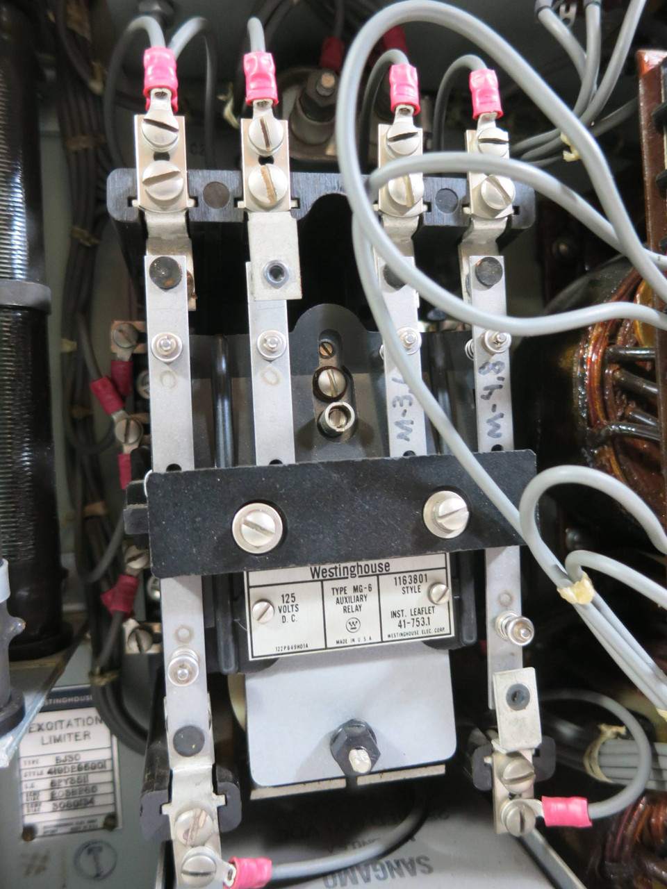 Westinghouse BJ30 Excitation Limiter Generator Voltage Regulator 419D295G01 (DW2462-2)