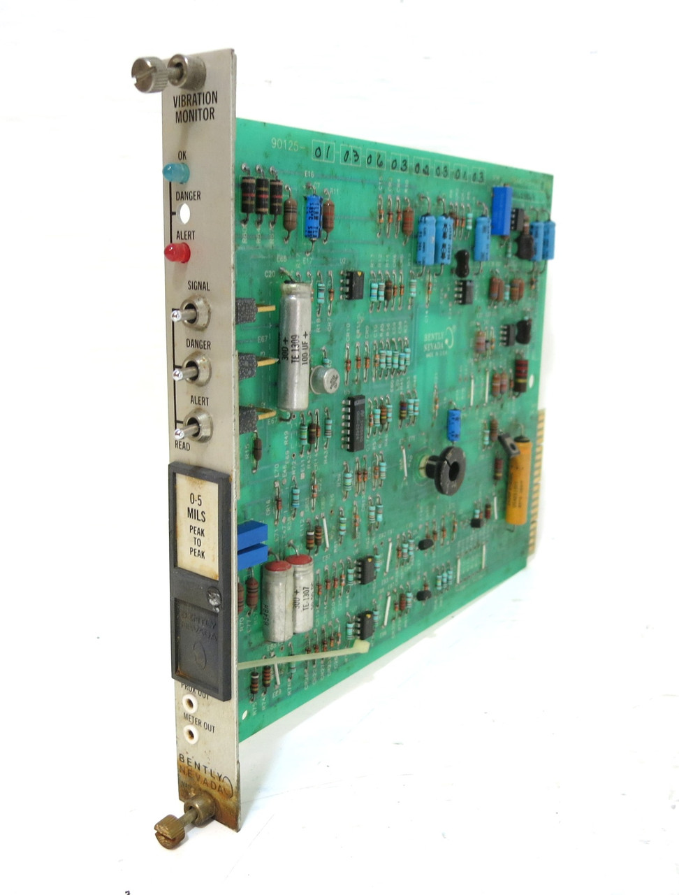 Image of Bently Nevada PWA47576-02 G Vibration Monitor PLC 90125-01-03-06-03-02-03-01-03