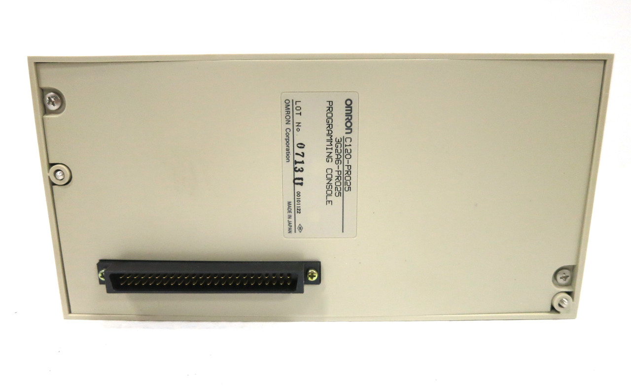 NEW Omron C120-PRO24 Programming Console Sysmac Programmable Controller PLC PR025 (DW2499-1)