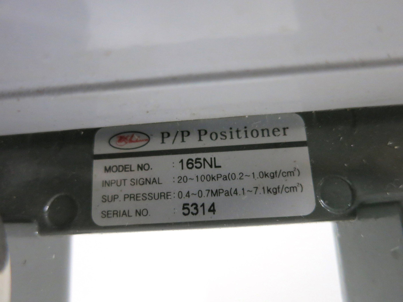 WE Anderson 165NL Pneumatic Positioner P/P Controller 165 Precisor Dwyer (DW2492-1)