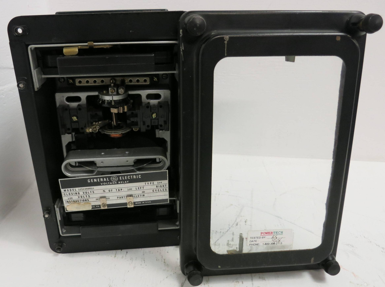 General Electric 12IAV69B1A Type IAV Voltage Relay 120V GE (GA0316-1)
