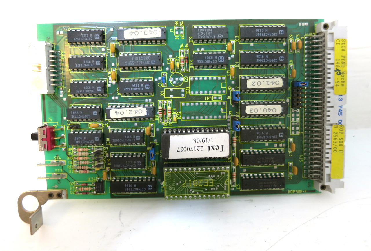 bachmann electronic KOP 500U PLC Module gb bachman 2563/00 KOP500-F KOP500-100-F (DW2509-1)