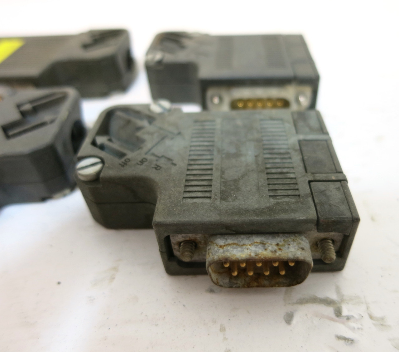 Siemens 6ES7 972-0BA40-0XA0 Profibus Connector Simatic S7 PLC Simadyn (LOT OF 6) (DW2518-2)