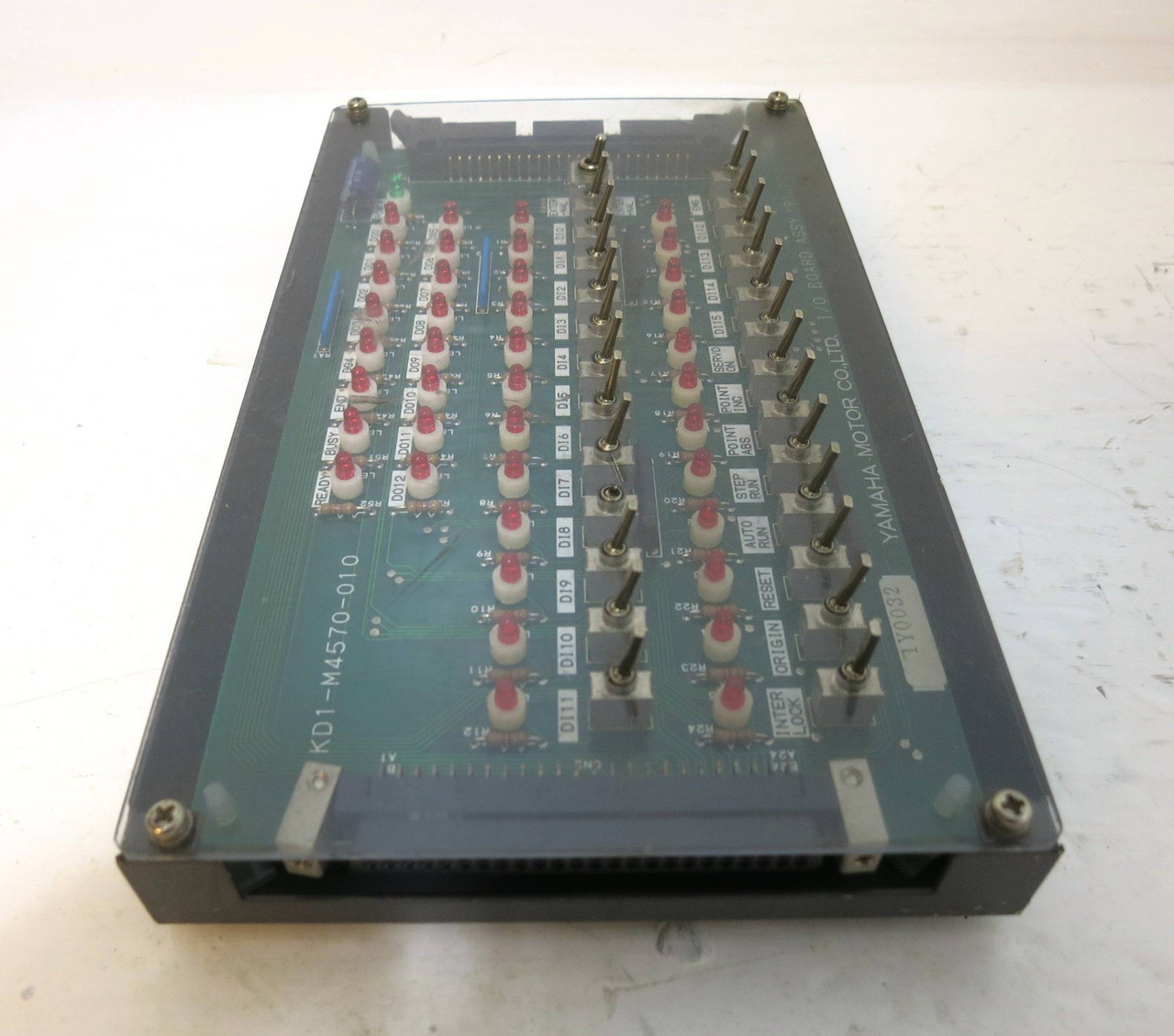 Yamaha KD1-M4570-010 I/O Module Board PLC Input Output Motor KD1M4570010 (DW2573-1)