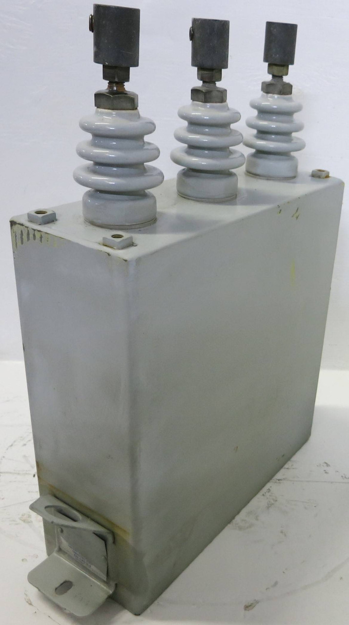 Westinghouse Dyna-VAC 1 N02300A15A 125kVAC 4160V 60kV 3PH Capacitor (GA0379-3)