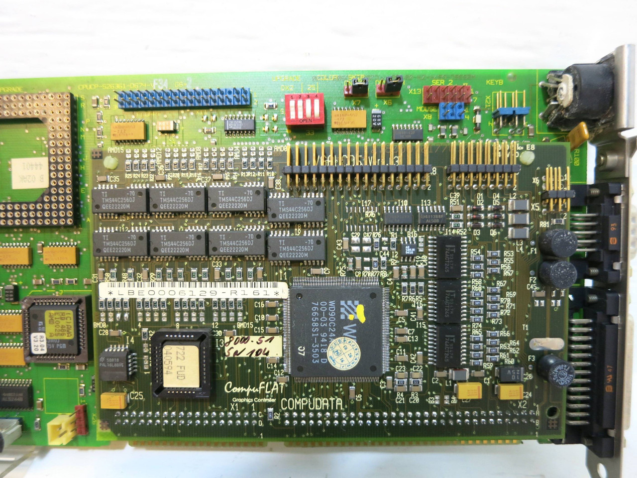 Siemens W263361-D674-Z4-09-5 Sicomp PC-32F Control Board CPU Quantum Hard Drive (DW2613-1)