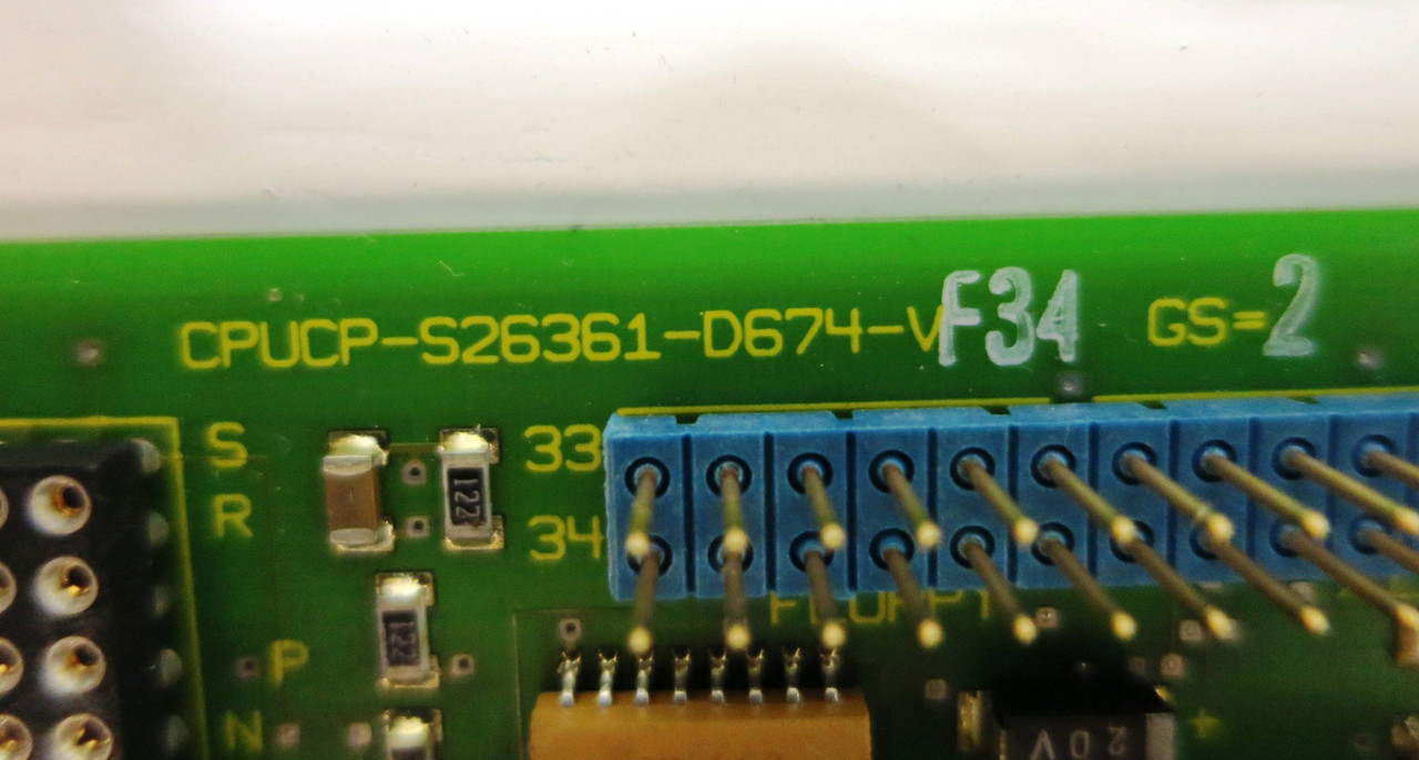 Siemens W263361-D674-Z4-09-5 Sicomp PC-32F Control Board CPU Quantum Hard Drive (DW2613-1)