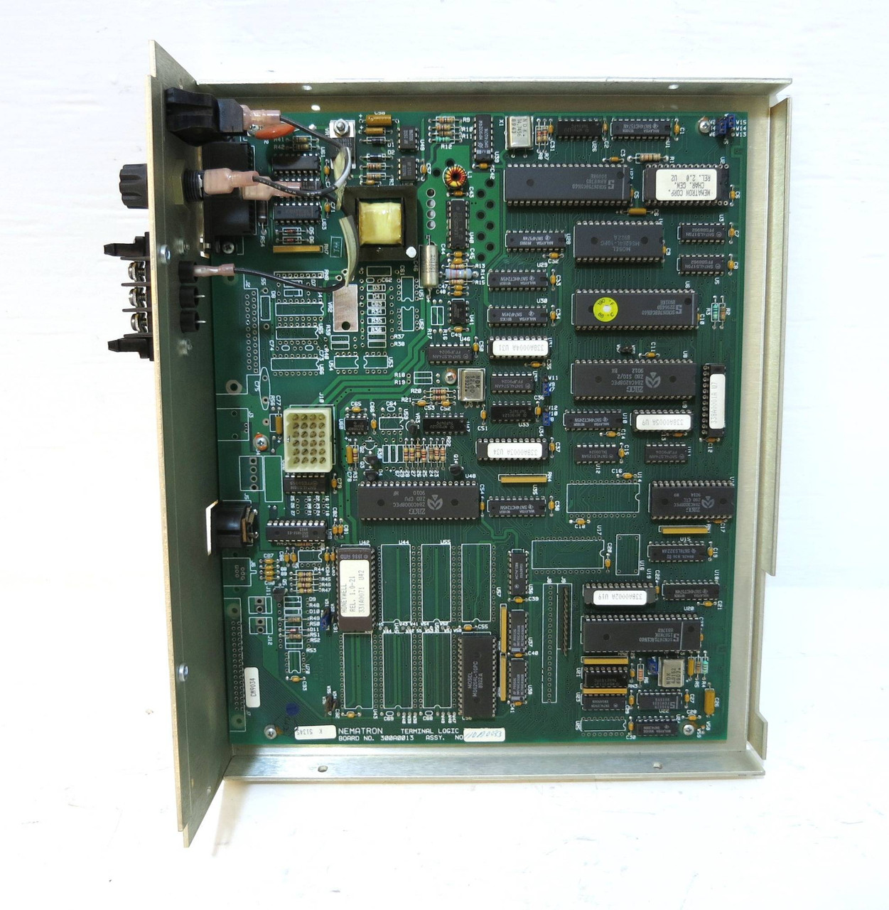 Nematron 300A0013 110A0033 Terminal Logic Control Board Power Display Monitor (DW2607-1)