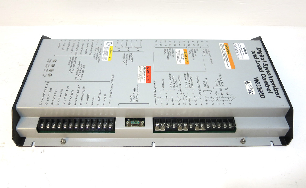 Woodward 9905-797 Rev D Digital Synchronizer and Load Control PLC Relay 9905797 (DW2621-2)