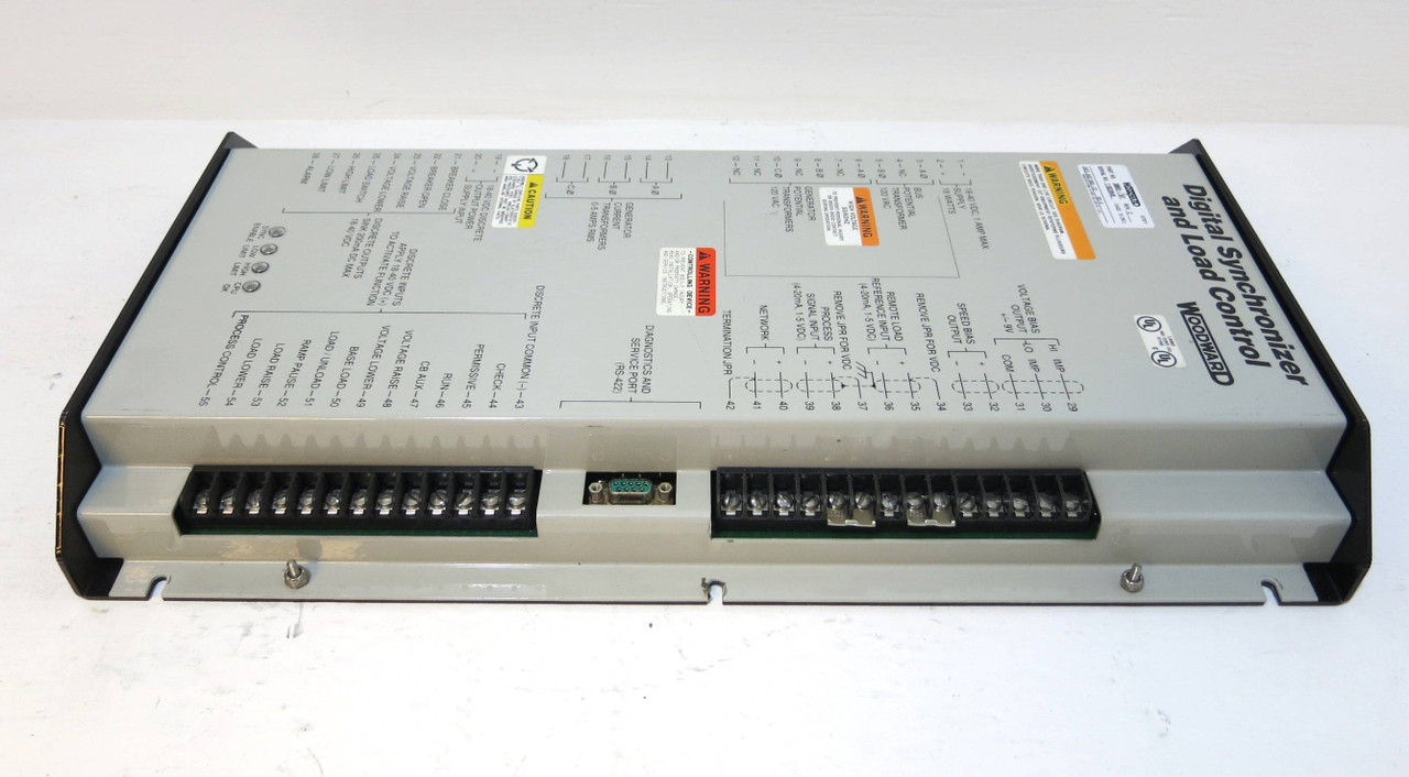 Woodward 9905-797 Rev C Digital Synchronizer and Load Control PLC Relay 9905797 (DW2620-1)