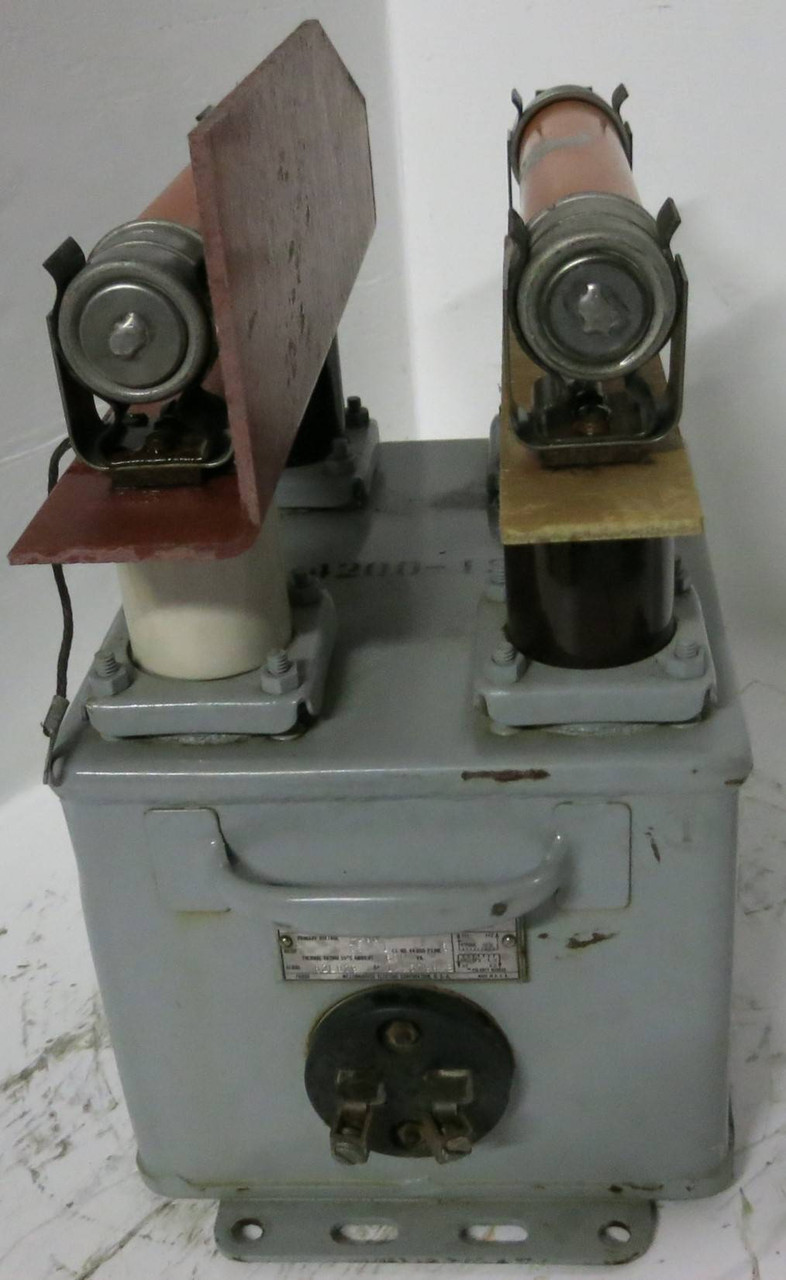 Image of Westinghouse 1483798-E Potential Transformer 35:1 4200V 600VA w/ 2 Fuses