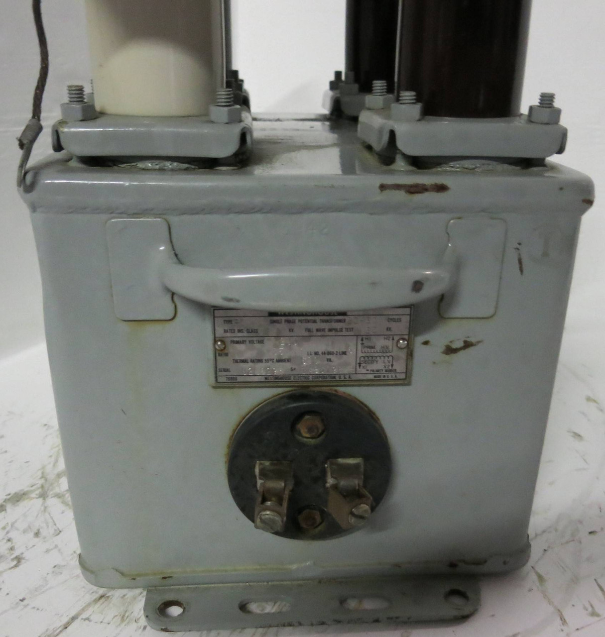 Westinghouse 1483798-E Potential Transformer 35:1 4200V 600VA w/ 2 Fuses (GA0385-1)