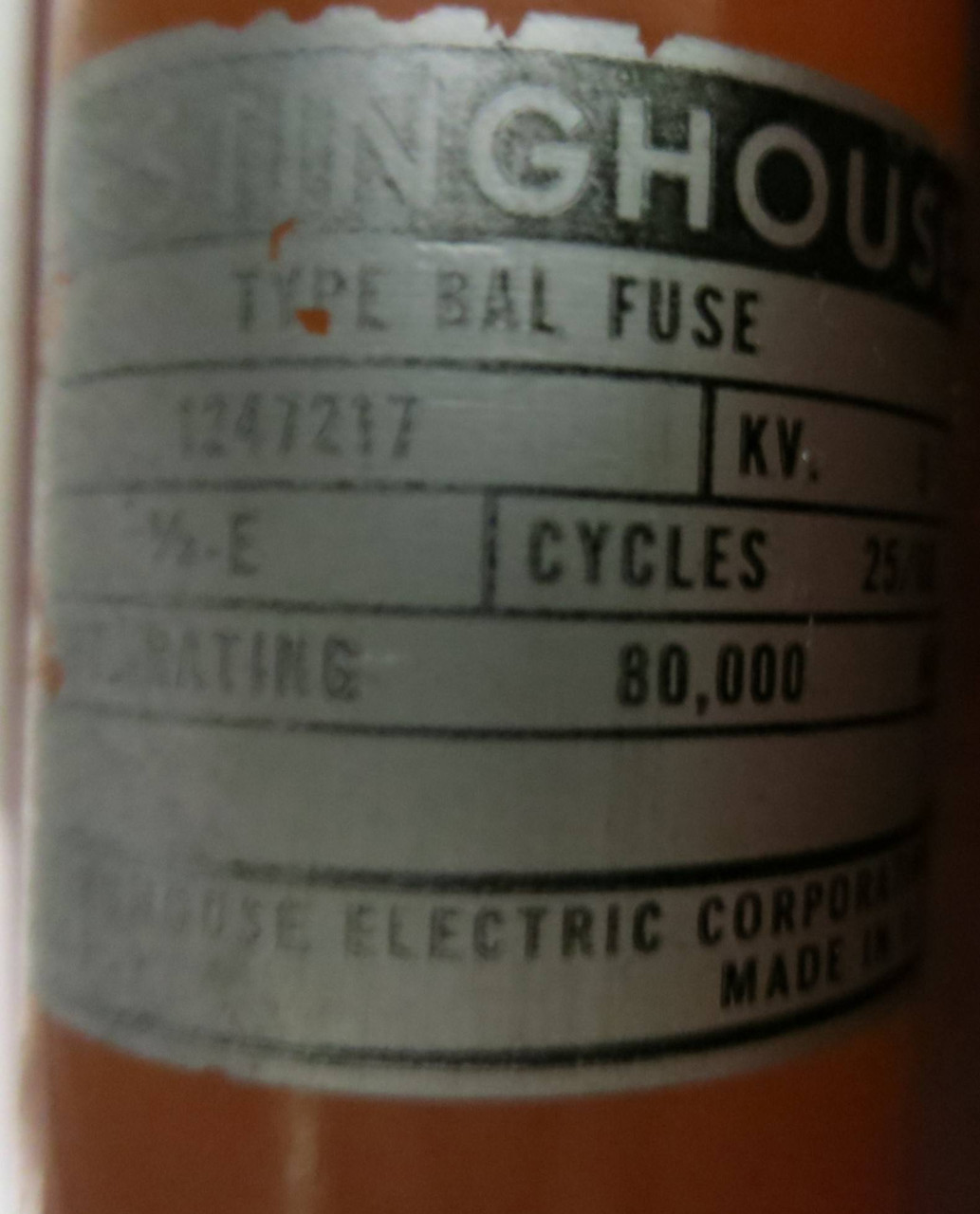 Westinghouse 1483798-E Potential Transformer 35:1 4200V 600VA 1 fuse (GA0384-1)