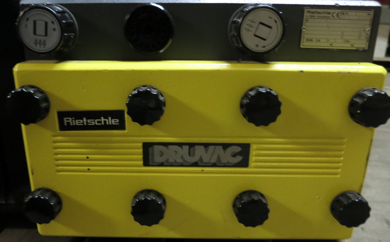 Rietschle Vacuum and Pressure Pump KTA 140-3(31) w 10HP Motor 1740RPM 215TC (GA0412-1)