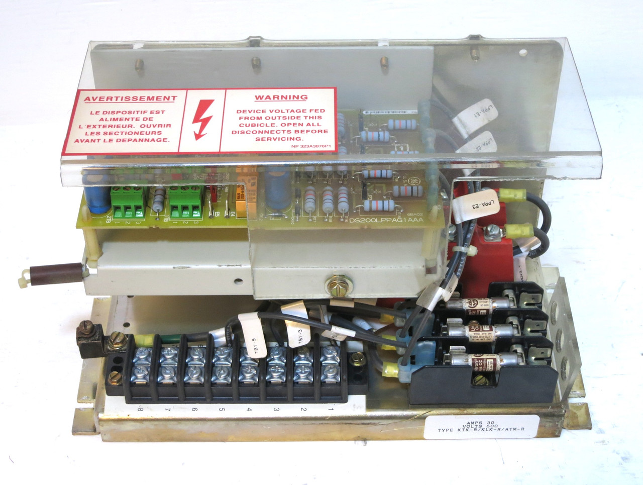 GE DS200LPPAG1AAA Mark V Turbine Control Line Protection Board Speedtronic (DW2704-1)