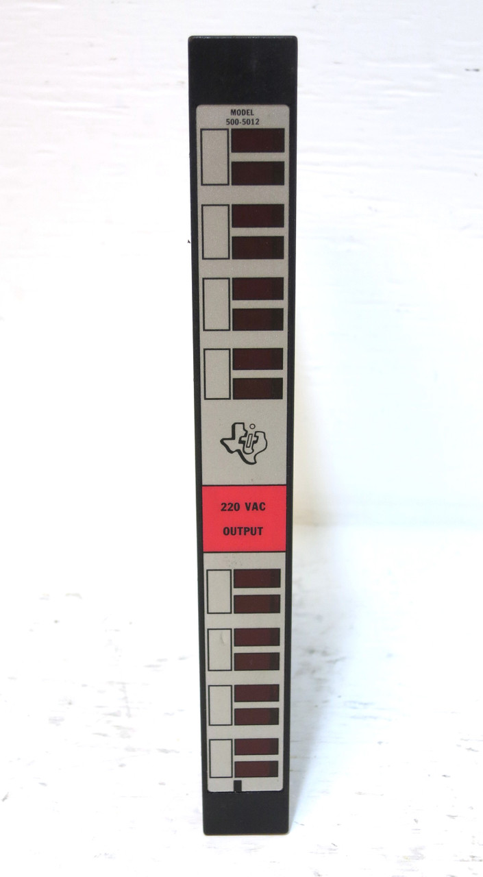 Texas Instruments 500-5012 Output 220 VAC 5005012 Siemens TI (DW2782-1)