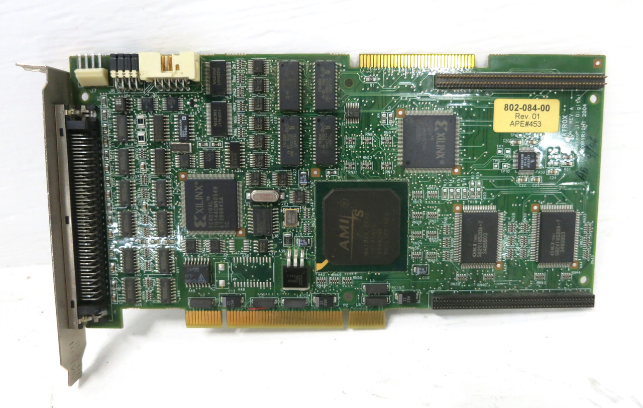 Matrox 752-04 Meteor II Digital Rev A PLC PCB Card 63039620282 Board Meteor2Dig (DW2812-2)