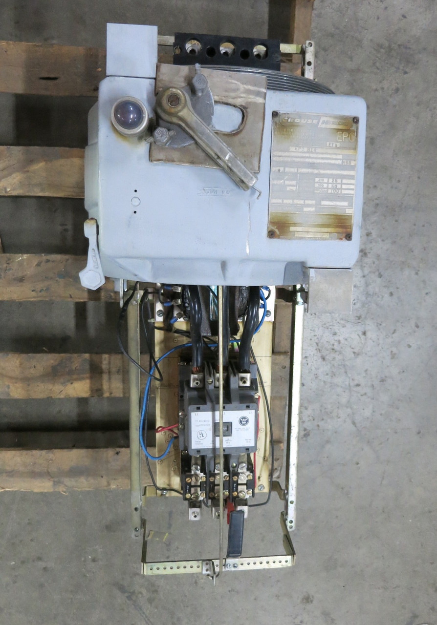 Crouse Hinds EPC-814 125A Breaker Size 4 Starter Explosion Proof ArkTite 125 Amp (DW2822-1)