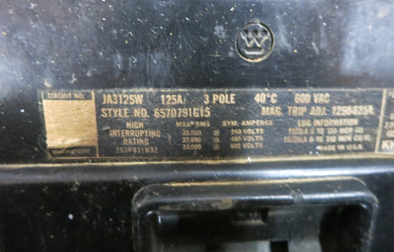 Crouse Hinds EPC-814 125A Breaker Size 4 Starter Explosion Proof ArkTite 125 Amp (DW2822-1)