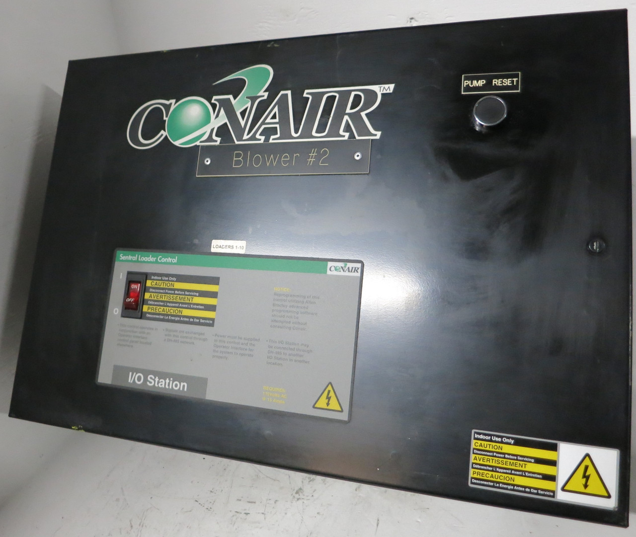 Image of Conair Sentral Loader Control I/O Station I10 TAXB/1096 115V 107-432-02 Rev G
