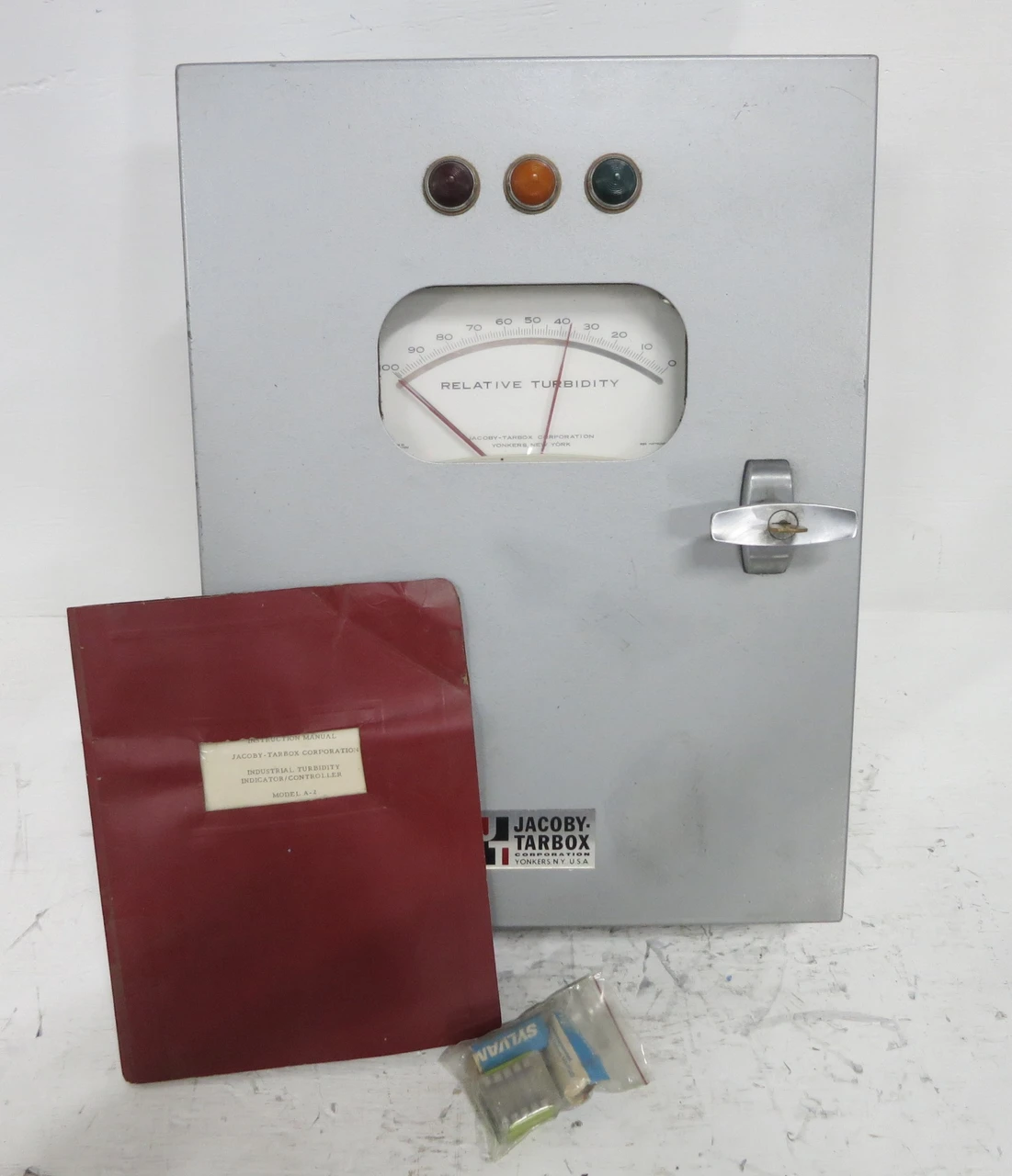 NEW Jacoby Tarbox Model A-2 Turbidimeter Turbidity Indicator 100-0 115V 75W (DW2868-1)
