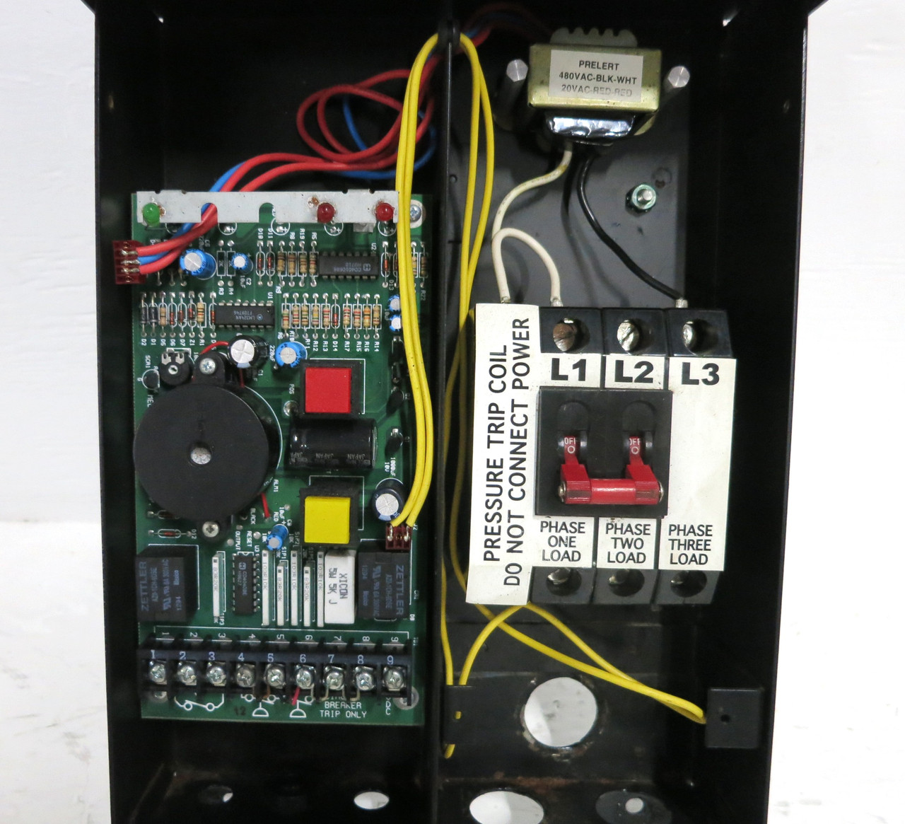 Mechanical Ingenuity PAD480LP Pre-Lert Chiller Pressure Alarm Disconnect 30A (DW2876-1)